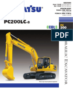 PC200-8 Hydraulic Excavator Specs