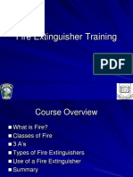 TMS Fire Extinguisher Training