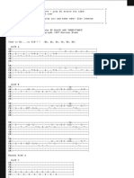 ACOUSTIC MEDLEY TAB by in Flames @