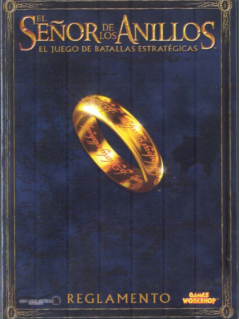 Warhammer el señor de los anillos pdf hotsell