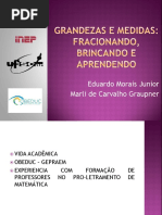 Apresentação No SHIAM - Grandezas e Medidas