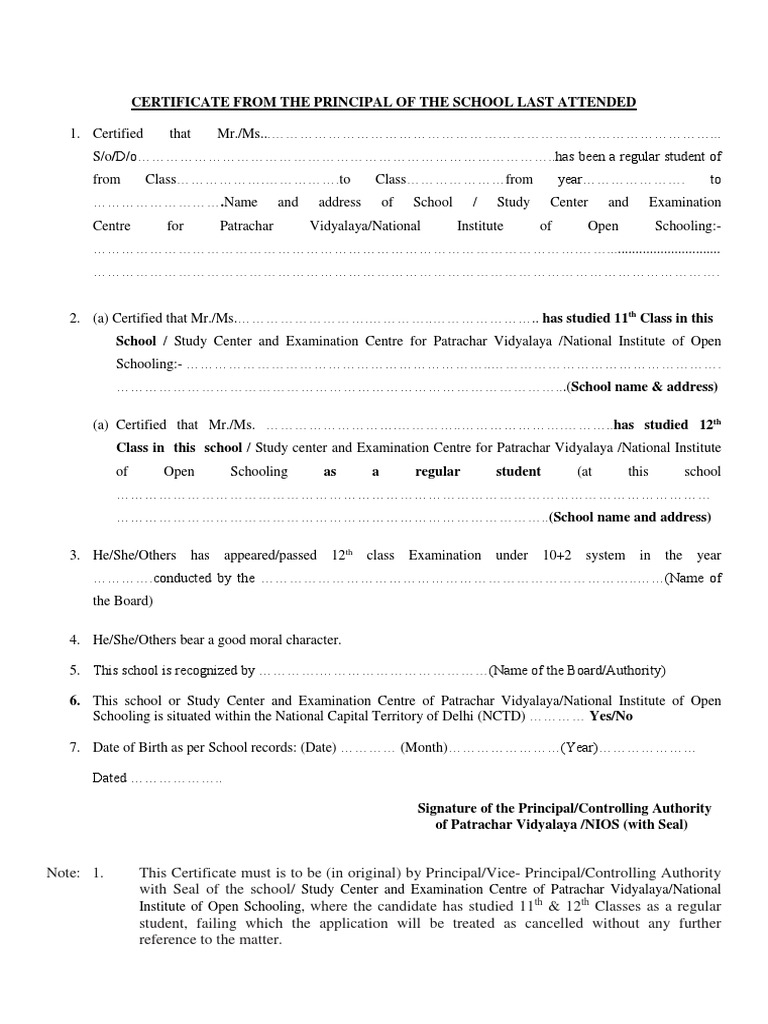 proforma-for-certificate-from-the-principal-of-the-school-last-attended
