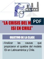 La Crisis Del Modelo Isi en Chile
