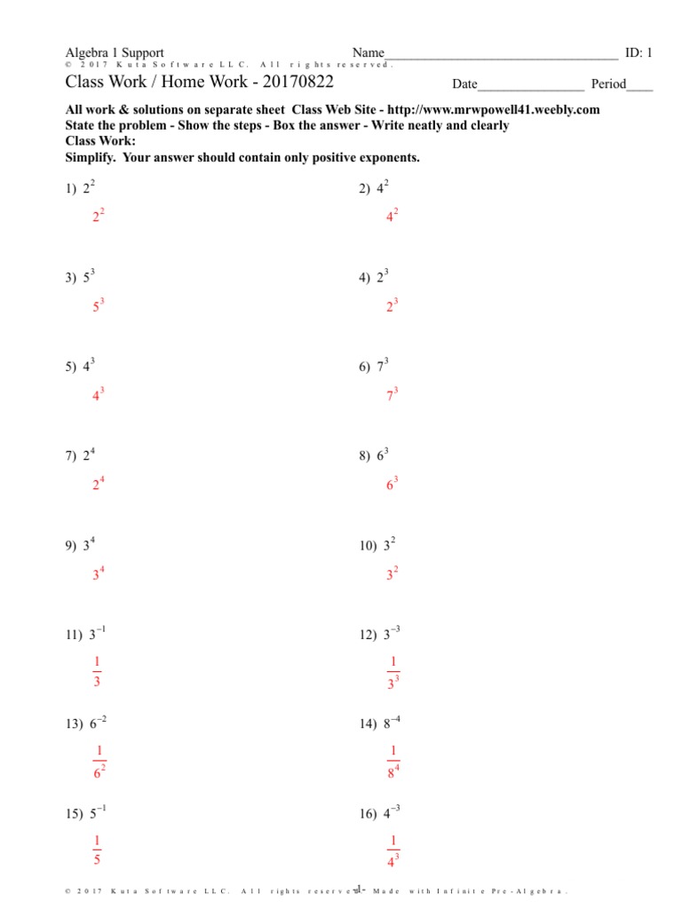 A1s CW hw-20170822 Ans | PDF | Lexicology | Mathematical Objects