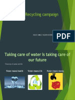 Evidence: Recycling Campaign