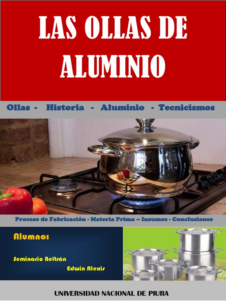 Las Ollas..pdf Herramientas Aluminio