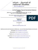 Cox - Social Foreces, States and World Orders Beyond International Relations PDF