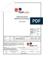 TER DG I ESP 012 - B Med. Flujo Coriolis