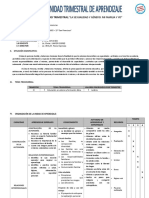 Tercera Unidad Trimestral PFRH