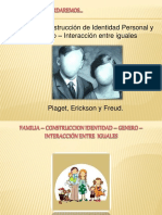 FAMILIA Piaget, Erickson y Freud