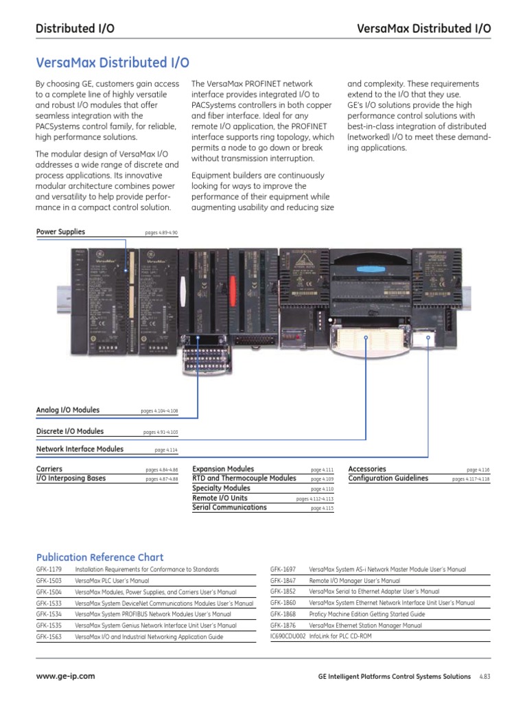Versamax Io Guide 0 | PDF | Amplifier | Programmable Logic Controller