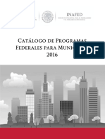 Catalogo de Programas Federales 2016 VF PDF