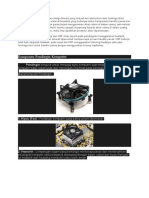 Heatsink Adalah Logam Dengan Design Khusus Yang Terbuat Dari Alumunium Atau Tembaga