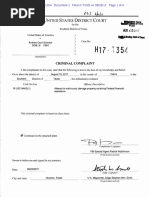 Andrew Schneck Criminal Complaint