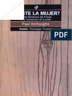 Existe La Mujer. de La Histérica de Freud A Lo Femenino en Lacan (Paul Verhaeghe)