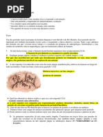 Prc3a9 Histc3b3ria Lista de Exercc3adcios