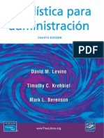 Estadística para Administración, 4ta Ed PDF