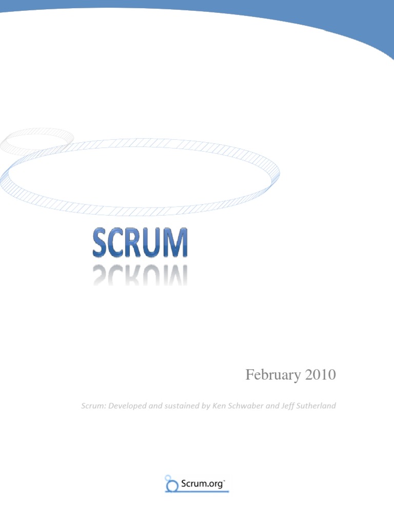 SCRUM IN SOFTWARE ENGINEERING PDF visual data 3