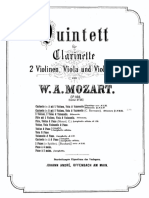 Mozart Clarinet Quintet K581 PDF