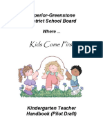 Kindergarten Teacher Handbook PDF