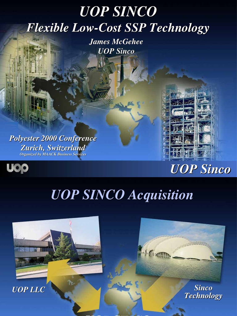 UOP Sinco SSP Technology Overview | PDF | Chemistry | Nature