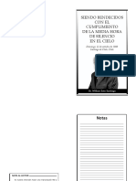 2009-10-11 Siendo Bendecidos Con El Cumplimiento de La Media Hora de Silencio en El Cielo PDF