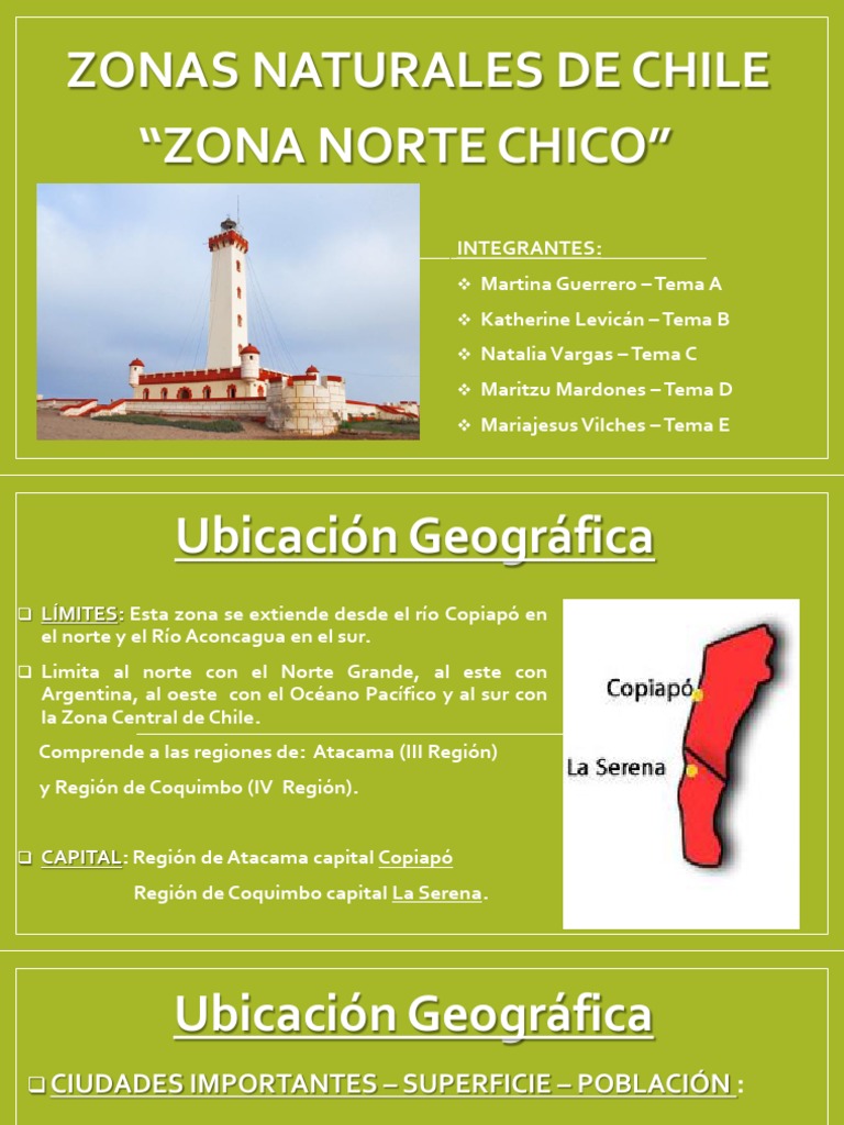 Geografía y características del Norte Chico | PDF | Andes | Geografía ...