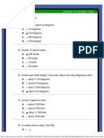 Geometry - Chapter 0, Chapter Test A