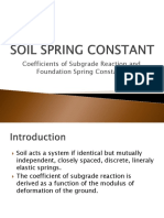 12 Substructure - Soil Spring