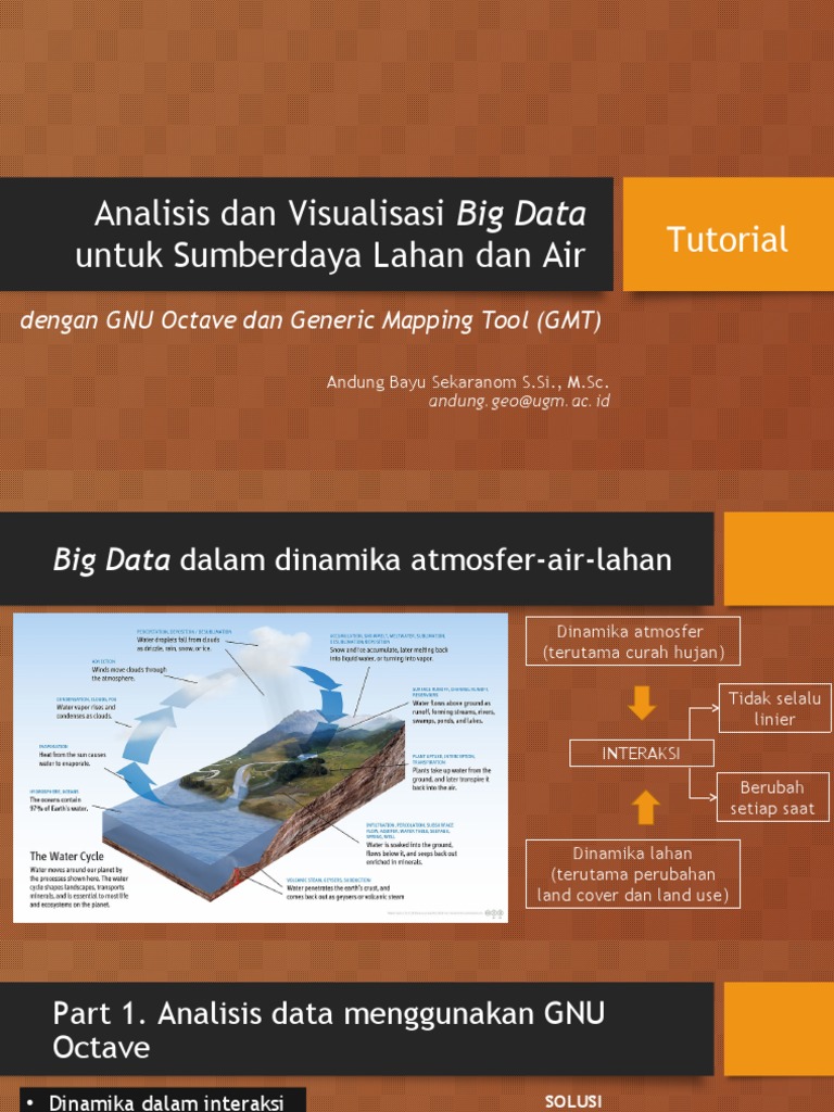 Analisis Big Data dengan Octave dan GMT | PDF