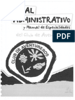 Club de Aventureros - Manual Administrativo PDF
