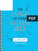 3 Stages Idea Jon Acuff