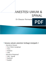 Anestesi Umum _ Spinal