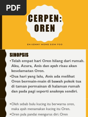 Cerpen Oren  PDF