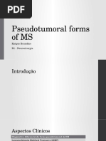 Pseutotumoral MS