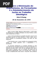 Sobre a Eliminação do Dogmatismo, do Formalismo e o Estabelecimento do Juche no Trabalho Ideológico.pdf