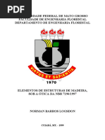 Apostila Prof. Norman Logsdon Estruturas de Madeira Sob a Ótica Da NBR 7190 UFMT