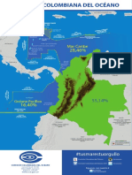 Mapa Colombia Océanos