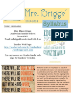 Mrsbriggs Syllabus 2017 2018