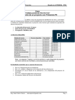 Caso 1 Formulacion de Proyectos PDF