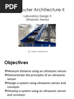 Computer Architecture II: Laboratory Design 5 Ultrasonic Sensor