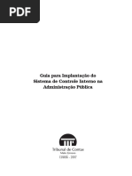 Guia de Implantao de Sistemas de Controle Interno Tce-mt