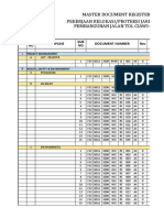 Contoh Master Dokumen Register Proyek