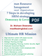 Human Resource Management 7 Steps in Developing HRM Strategy