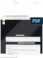 How Do I Disable MCE Function - Red Hat Customer Portal