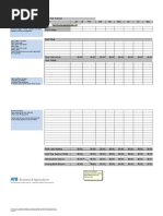 Blank Cash Flow Template Excel