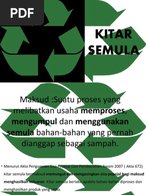 Kitar Semula Pdf