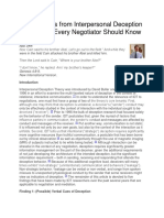 Five Findings from Interpersonal Deception Theory that Every Negotiator Should Know.docx