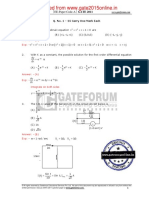 Gate11 Ee Solved PDF