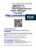 NISM Series VA Mutual Fund Distributors Exam Study Notes